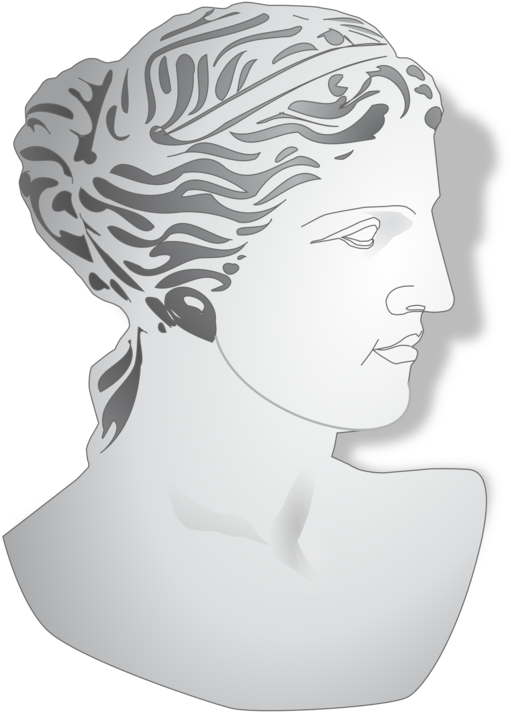 A Profile Of A Statue