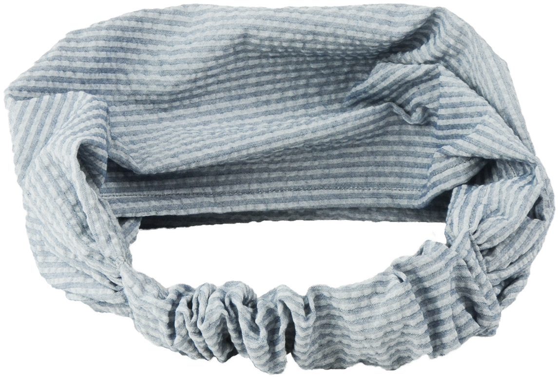 A Headband With A Striped Fabric