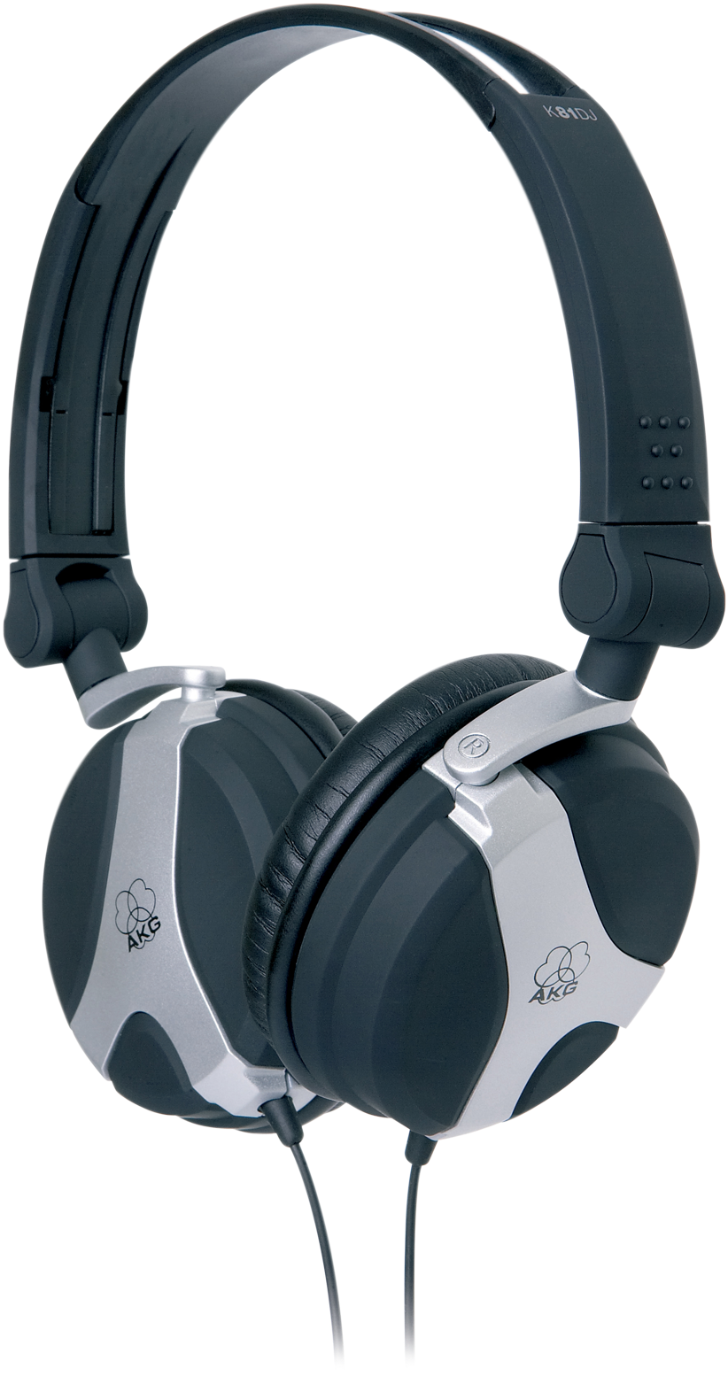 A Pair Of Headphones With A Black Background