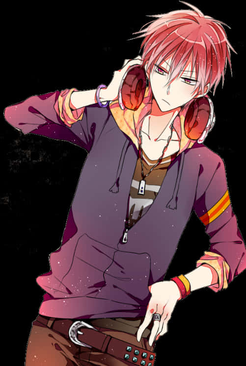 Headphones Kuroko's Basketball, Anime Boys, Cute Anime - Kuroko No Basket Akashi Fanart, Hd Png Download
