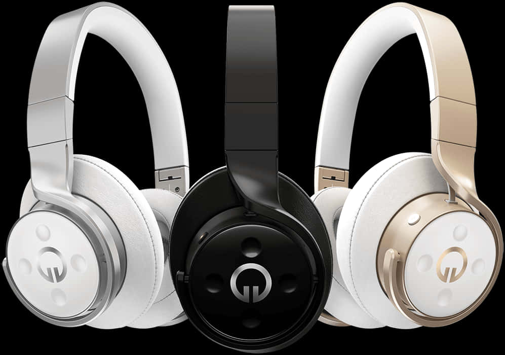 A Group Of Headphones