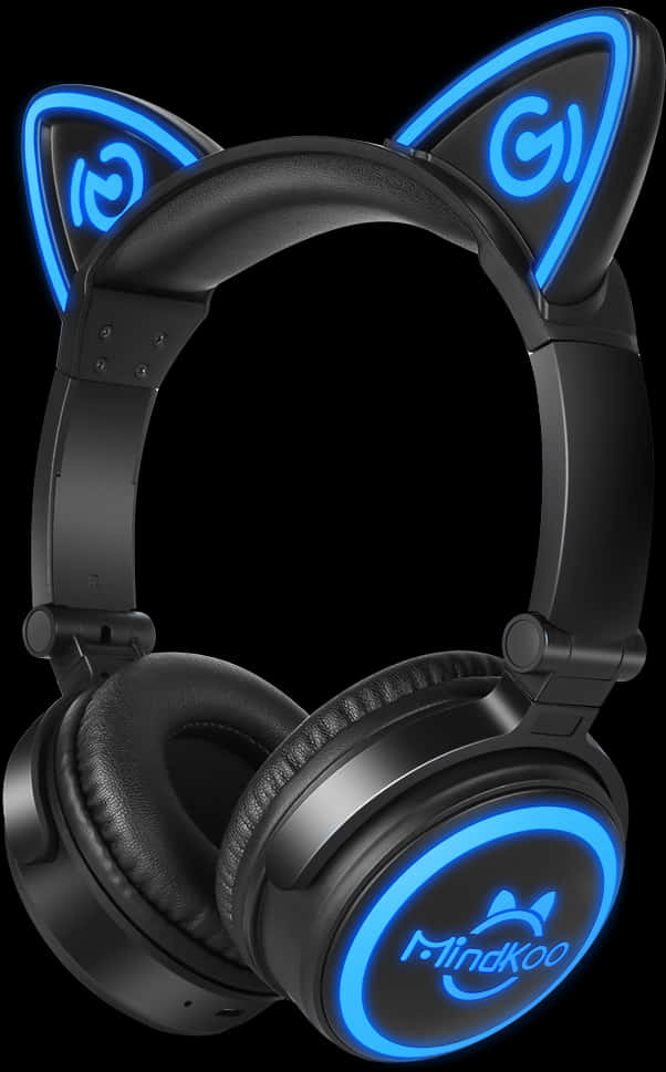 A Black And Blue Headphones