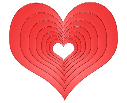 Heart Png 416 X 340