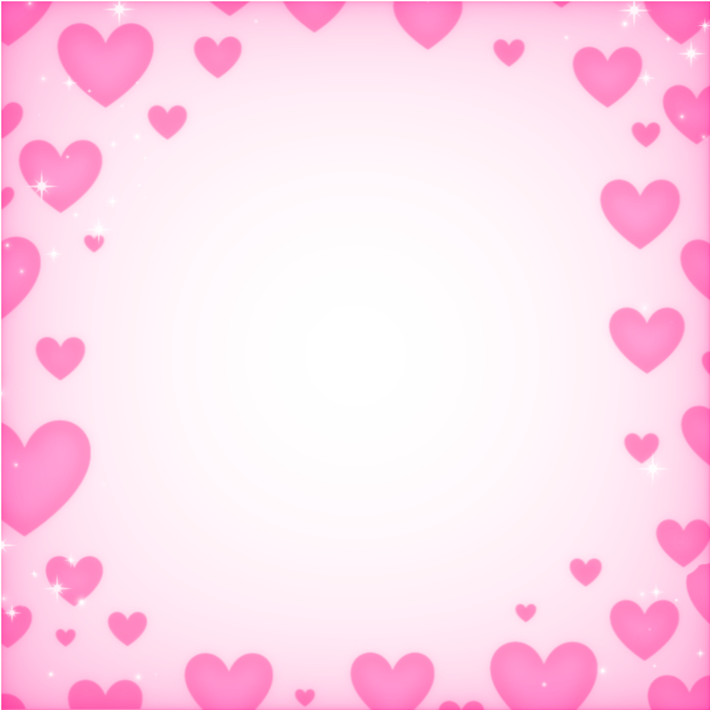 A Black Background With Pink Hearts