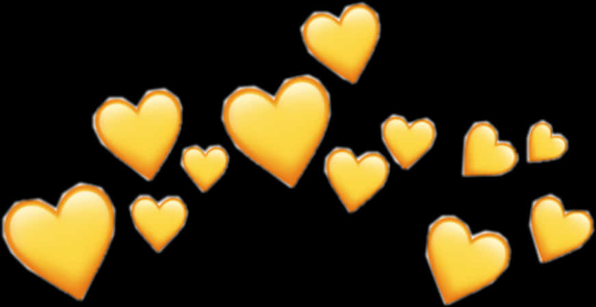 Yellow Heart Emojis