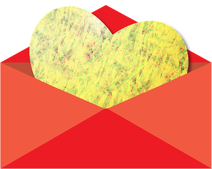 Heart In Envelope