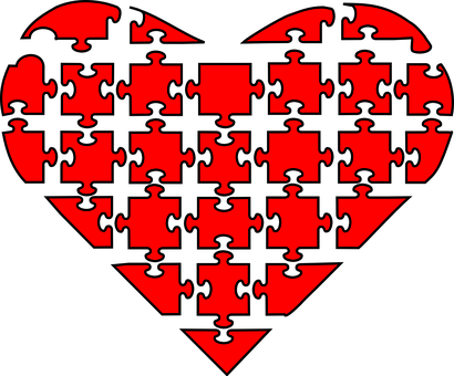 Heart Png 410 X 340