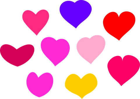 Hearts Png 480 X 340