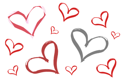 Hearts Png 527 X 340