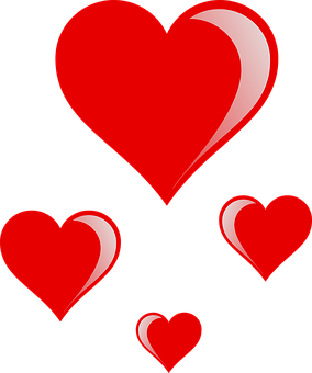 Hearts Png 284 X 340