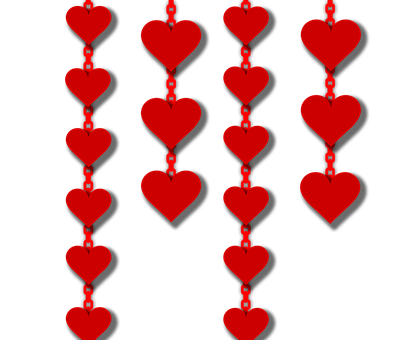 Hearts Png 420 X 340