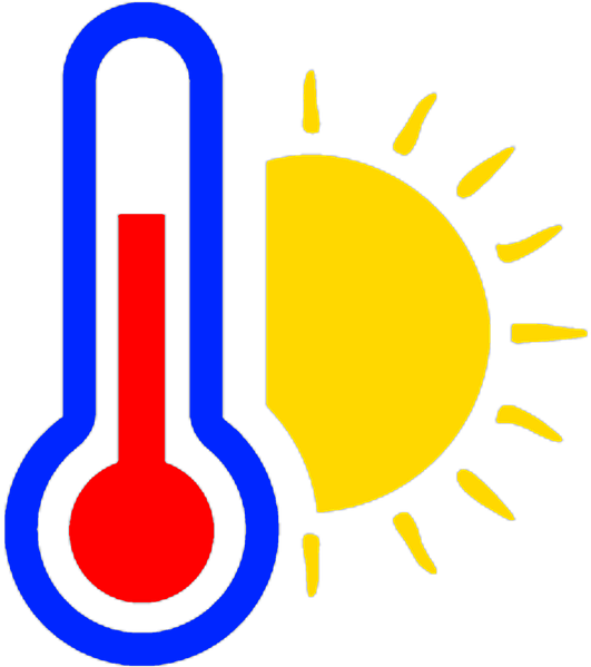 A Thermometer And Sun