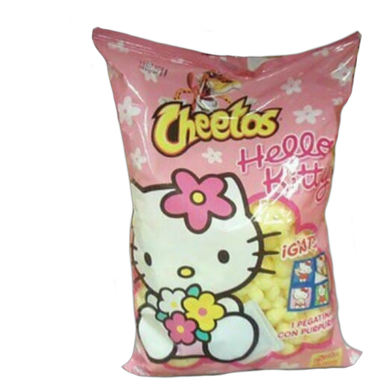 A Bag Of Food With A Cartoon Character
