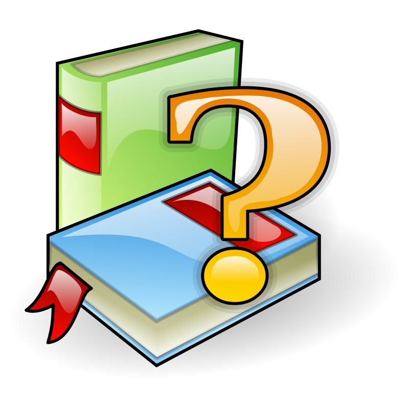A Book With A Question Mark
