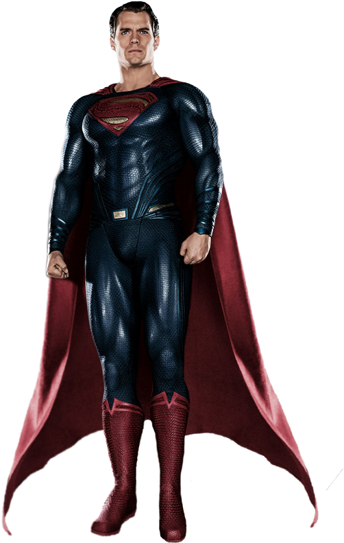 A Man In A Superhero Garment