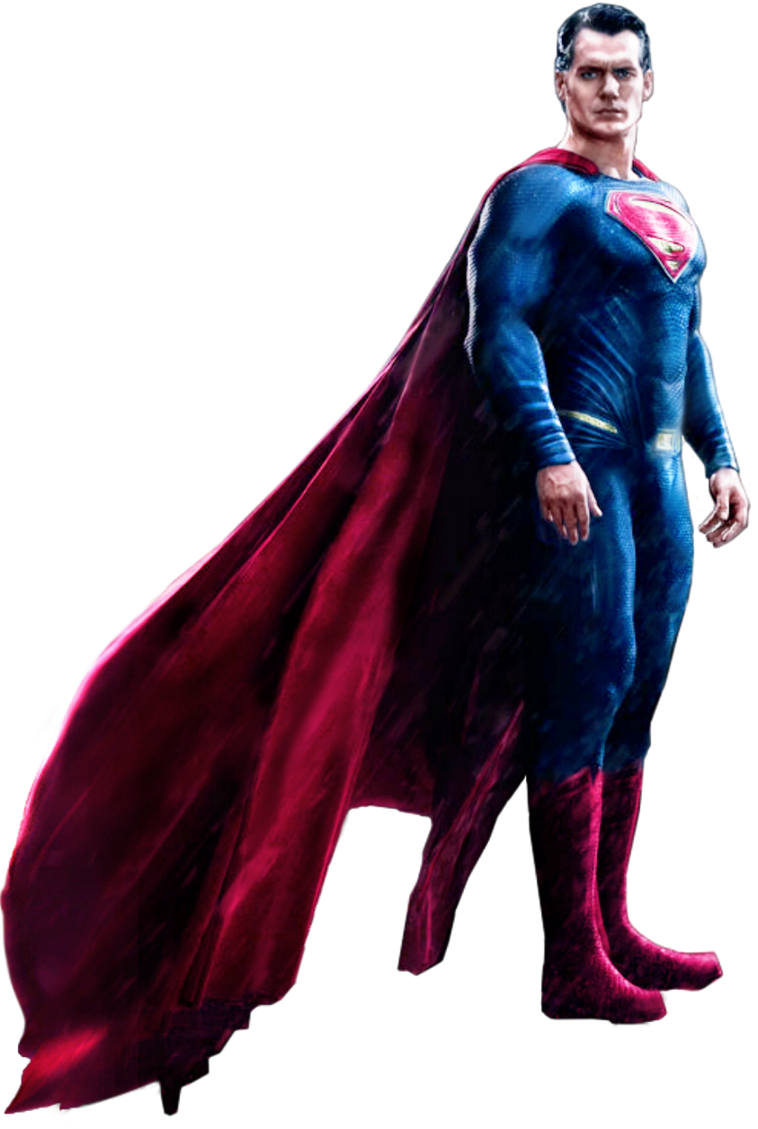 A Man In A Blue And Pink Garment With A Red Cape