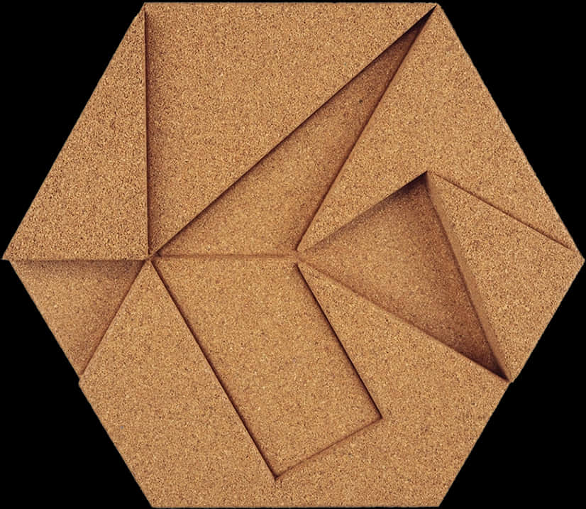 A Hexagon Shaped Cork Puzzle