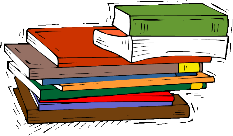 A Stack Of Books On A Black Background