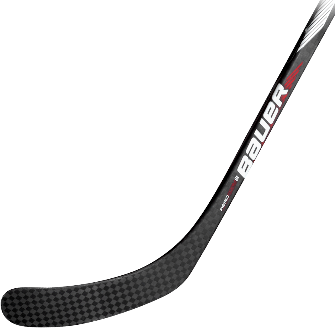 A Black And White Hockey Stick