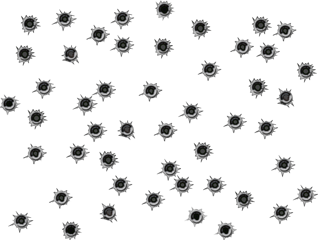 A Black Background With White Circles