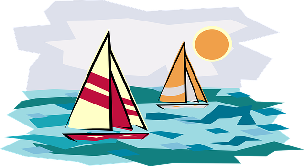 A Sailboats In The Water