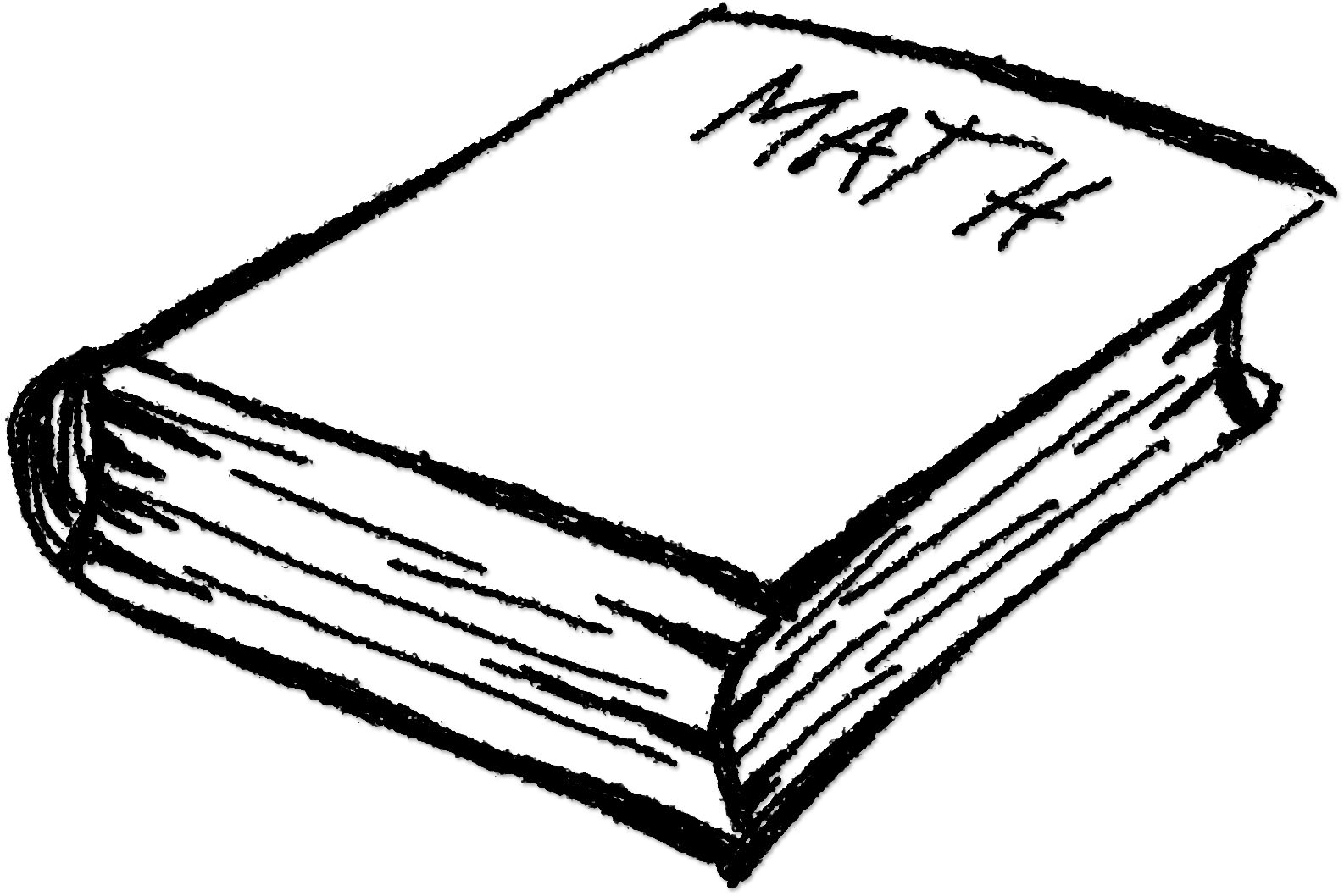 A Black And White Image Of A Book