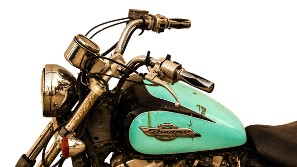 Close Up Of A Motorcycle