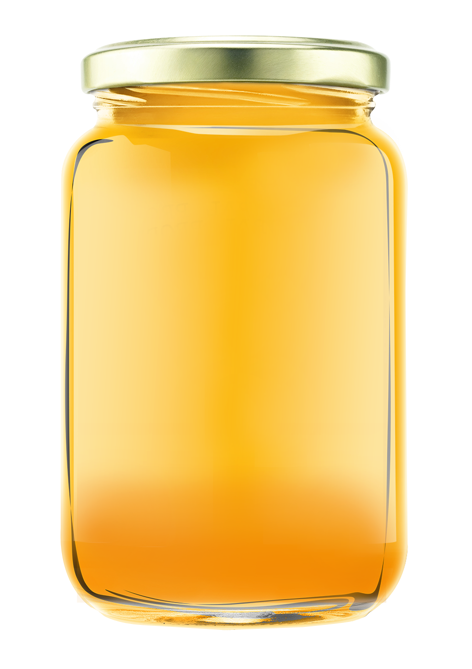 A Jar Of Honey With A Lid