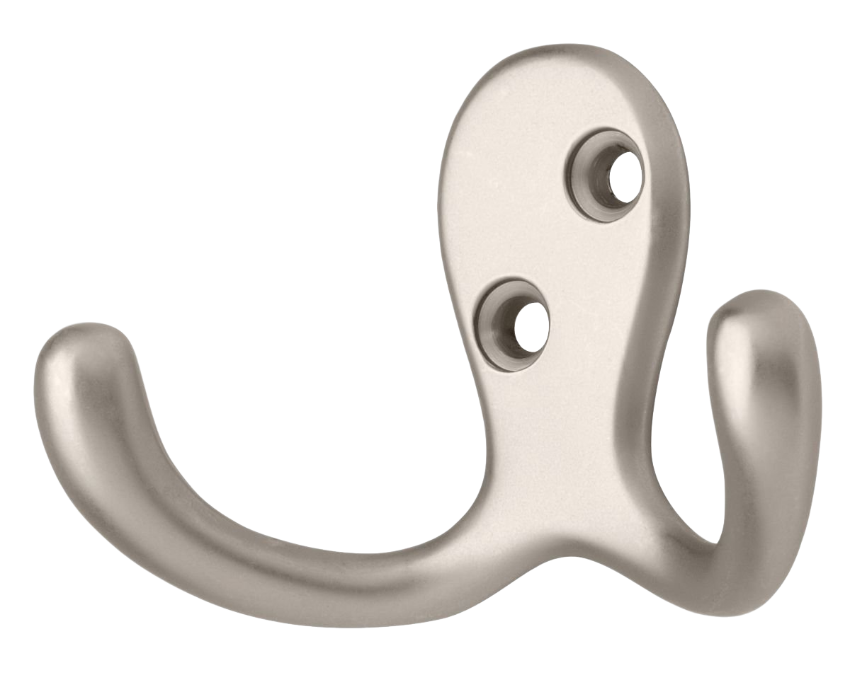 A Silver Hook With Holes