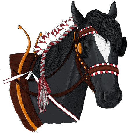 A Horse With A Bridle