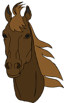 A Brown Horse With Long Mane