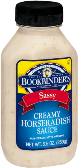 A Bottle Of Creamy Horseradish Sauce