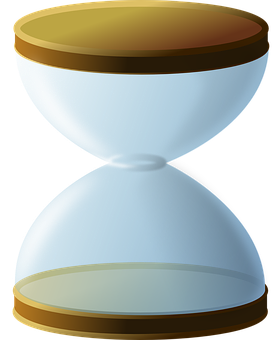 A Close-up Of An Hourglass