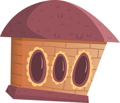 Cartoon Of A House