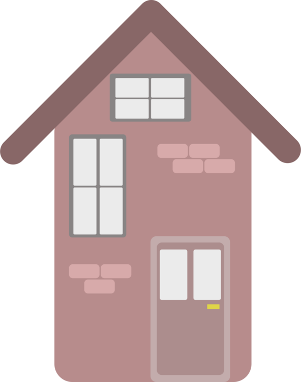 A Cartoon Of A House