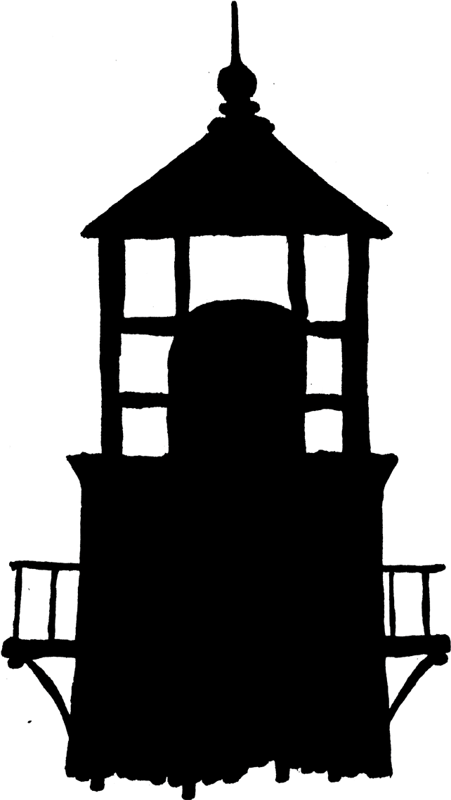 A Silhouette Of A House