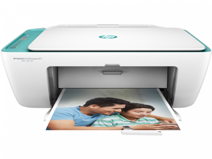 A Printer With A Picture Of Two Men