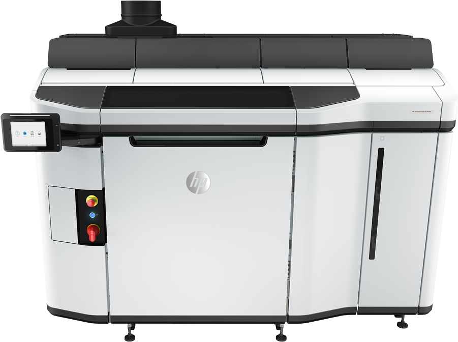 A Large White And Black Printer