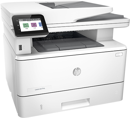 A White Printer With A Screen