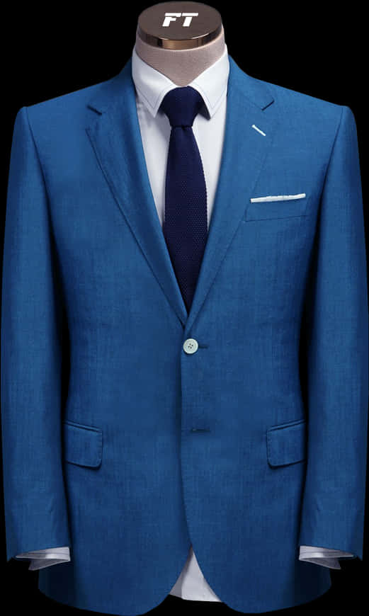 A Blue Suit And Tie