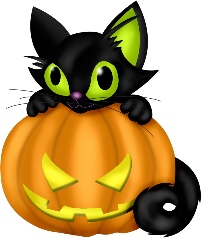 Http - //rosimeri - Minus - Com/mbvb4ov0nnhzl5 Halloween - Halloween Black Cat Clipart, Hd Png Download