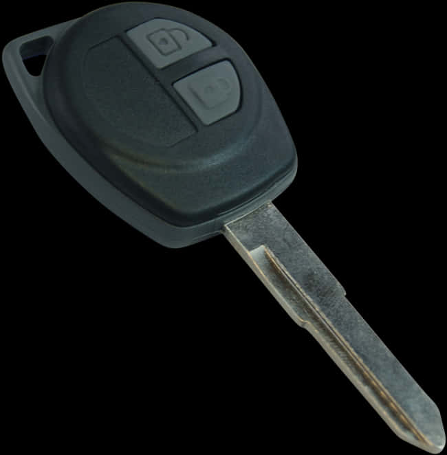 Hu133r Id46 2 Button Aftermarket Full Fixed Blade Remote - Suzuki Vehicle Key Png, Transparent Png