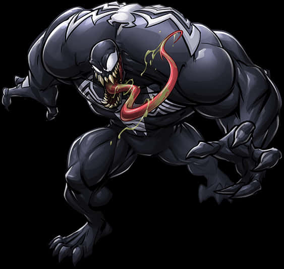 A Cartoon Character Of A Venom