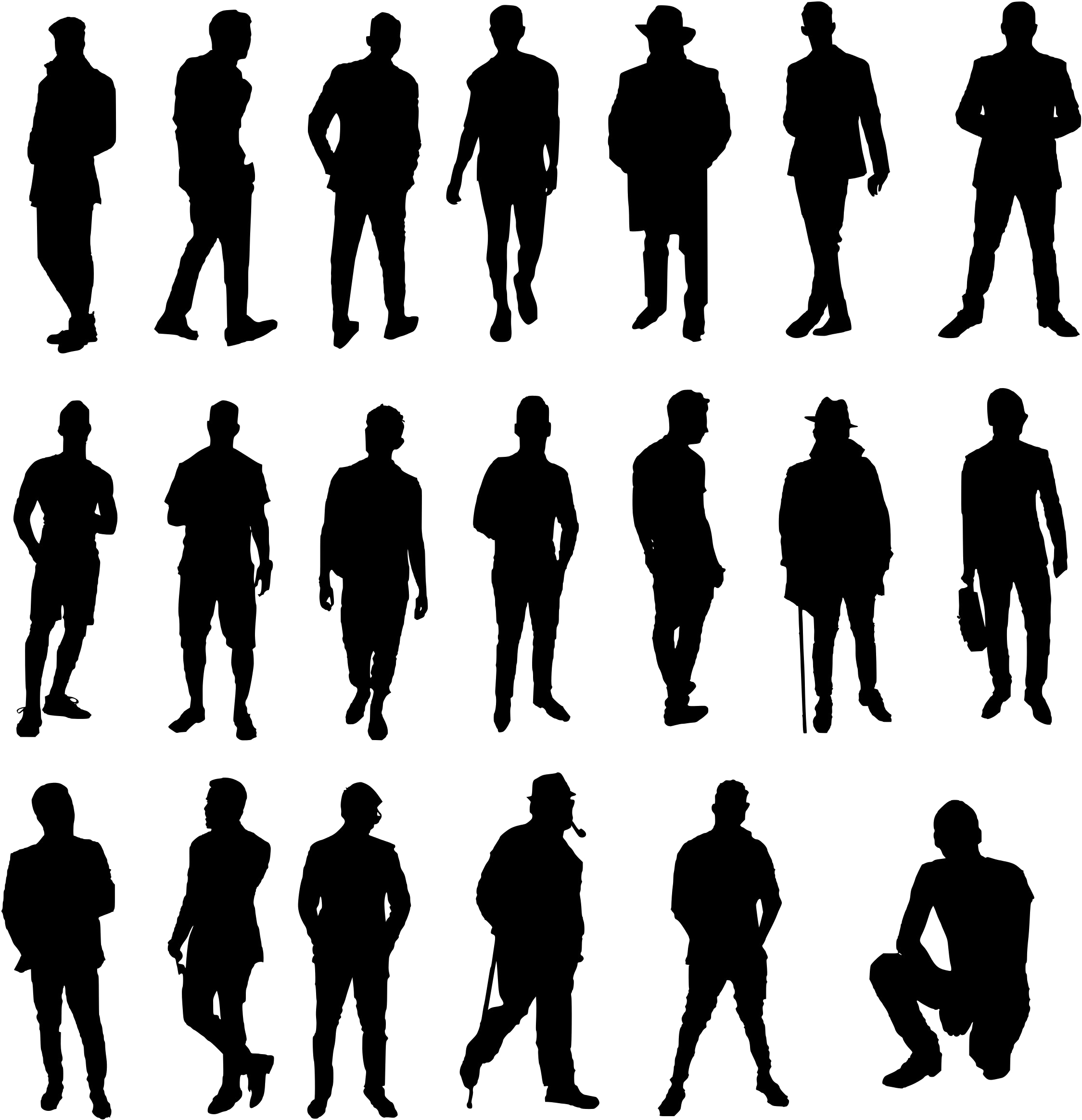 Human Silhouette Png 2249 X 2329