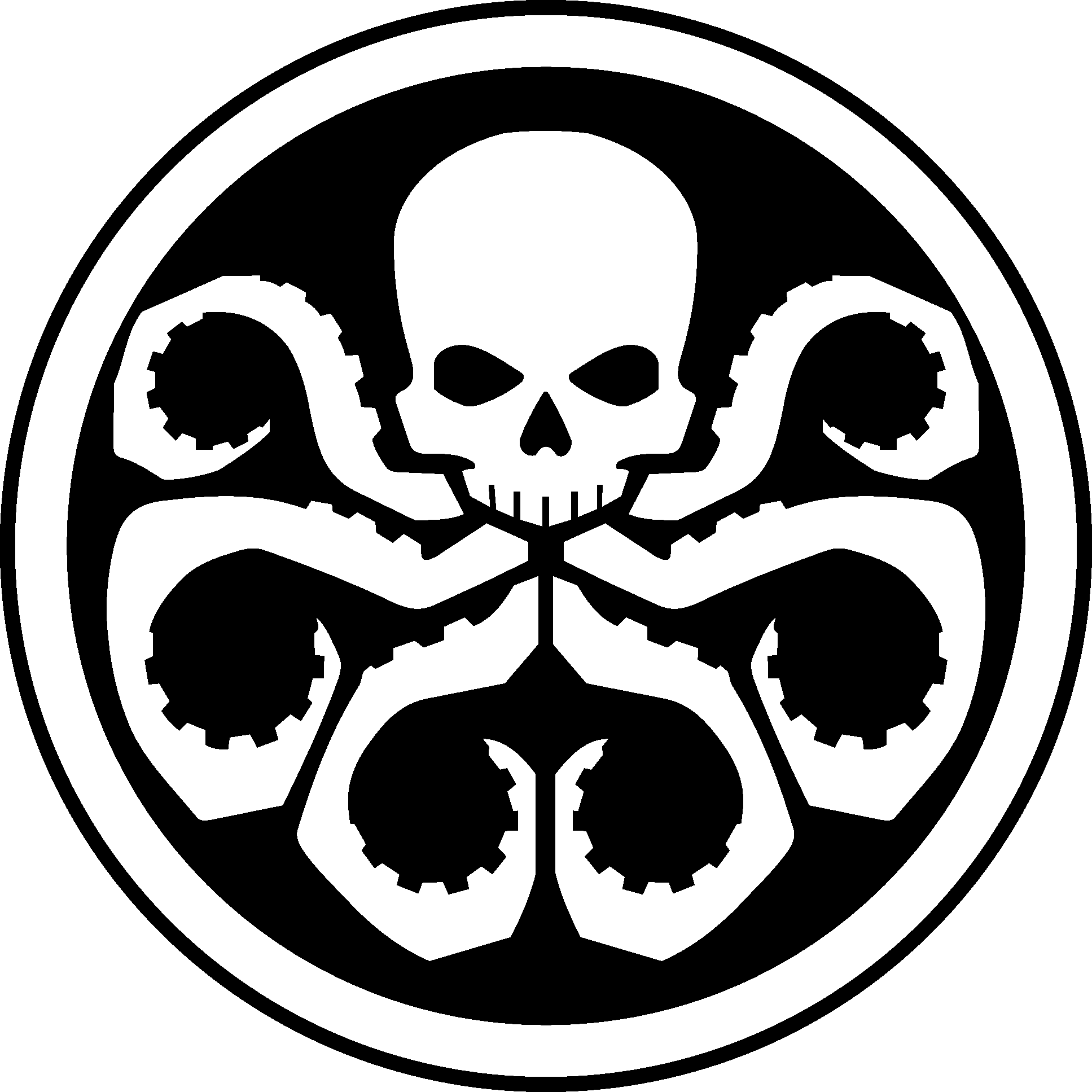 Hydra - Hydra Symbol Captain America, Hd Png Download