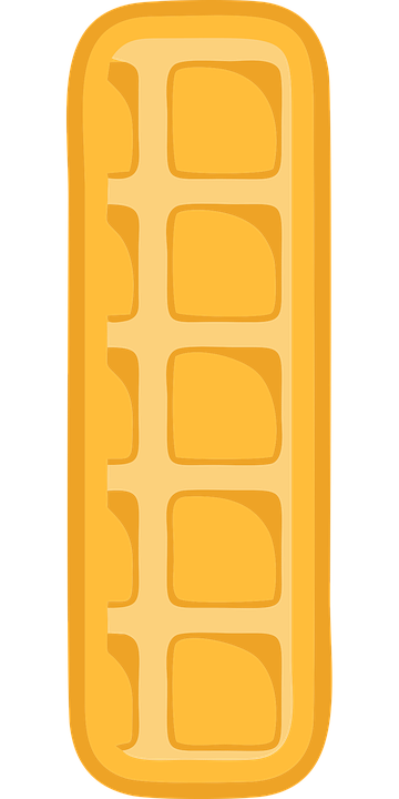 A Yellow Rectangular Object With A Black Background