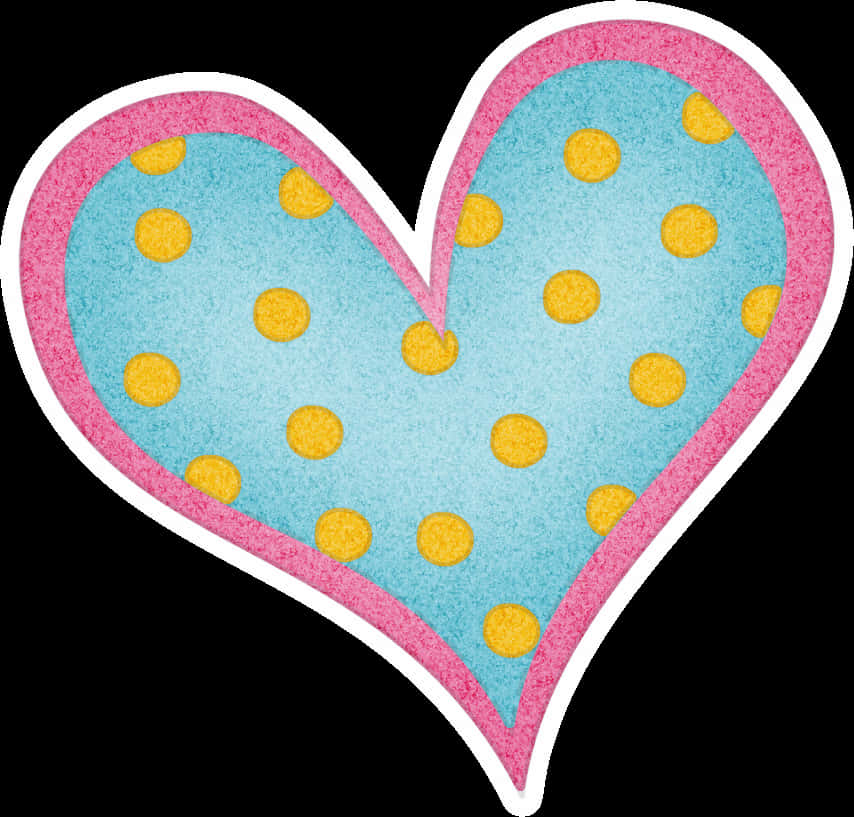 I22jvu14bwv1e Heart Clip Art, Watercolor Heart, Heart - Hearts With Polk A Dot Clipart