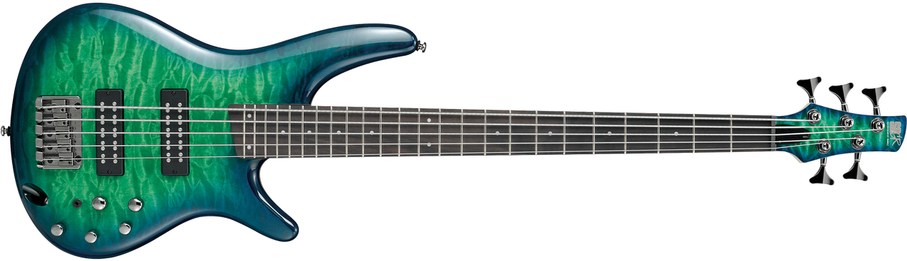 Ibanez Sr405eqmslg Sr Standard 5-string Electric Bass, - Prs Se Paul's Guitar Aqua, Hd Png Download