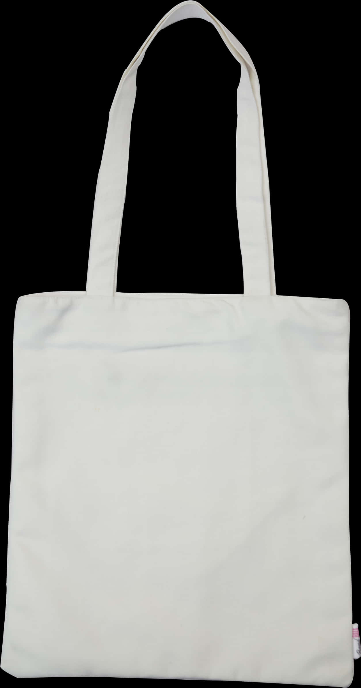 A White Bag With Straps