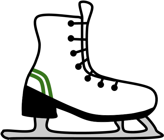 A Black And Green Silhouette Of A Person